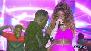 David Lutalo ft Shakira Shakiraa  Am in Love Live Performance [upl. by Yenhpad]