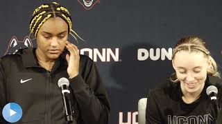 Paige Bueckers Aaliyah Edwards and Ashlynn Shade PostGame Presser  UConn vs Seton Hall 2724 [upl. by Helli]