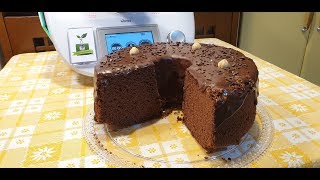 Chiffon cake alla nutella per bimby TM6 TM5 TM31 [upl. by Deyes]