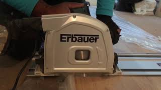 ERBAUER PLUNGE SAW ERB690CSW 185MM 240V 3 of 4 screwfix [upl. by Notsyrb]