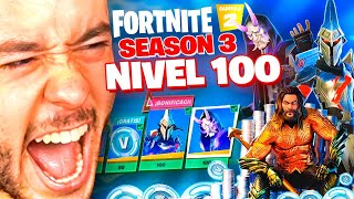 TEMPORADA 3 SKIN NIVEL 100 PASE DE BATALLA TODO COMPRADO FORTNITE 2  TheGrefg [upl. by Milore]