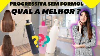 🟨TOP 3 MELHORES PROGRESSIVA SEM FORMOL EM 2024  Qual a Melhor Progressiva sem Formol  PROGRESSIVA [upl. by Ahsat350]