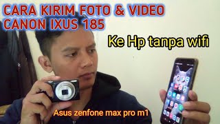 Cara kirim foto amp video canon ixus 185 via usb OTG [upl. by Talbott810]