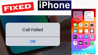 iPhone Call Failed Error Fixed [upl. by Nahallac866]