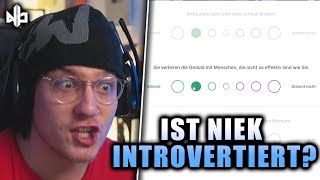 Intro  oder Extrovertiert 😲  Niek macht einen Persönlichkeitstest  Niekbeats [upl. by Wichman643]