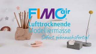 FIMOair  die lufttrocknende Modelliermasse  STAEDTLER [upl. by Ahsya99]