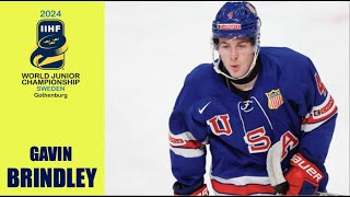 2024 WJC  Gavin Brindley Highlights [upl. by Harifaz]