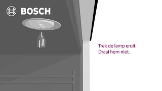 How to De lamp in een Bosch oven vervangen [upl. by Mcnair]