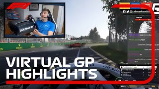 F1 Esports Virtual Grand Prix Highlights  Aramco [upl. by Aridaj741]