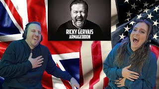 Ricky Gervais Armageddon  Most Offensive Jokes Compilation REACTION [upl. by Gabriellia69]