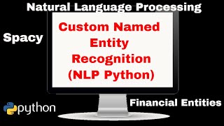 Custom Named Entity Recognition using Python [upl. by Brocklin]