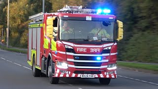 BRAND NEW Birchwood Pump Responding  Cheshire Fire And Rescue Service [upl. by Bidle]