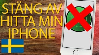 Hur Du Stänger av Hitta Min iPhone eller iPad FYRA metoder  Steg för Steg [upl. by Aisitel]