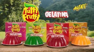 ¡Prueba la nueva Gelatina Tutti Frutti [upl. by Tnahsin]