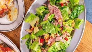 How To Make An Antipasti Salad By Rachael [upl. by Nnylahs]