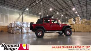 Rugged Ridge Jeep PowerTop [upl. by Anora]