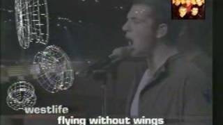 Westlife  Live in Jakarta Flying Without Wings 08 of 10 [upl. by Nothsa]