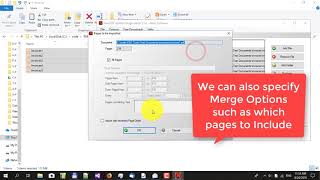 How to merge two pdf files with Free PDF Splitter Merger [upl. by Picco]