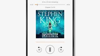 Audible Audiobooks  The Institute by Stephen King [upl. by Htebzil691]