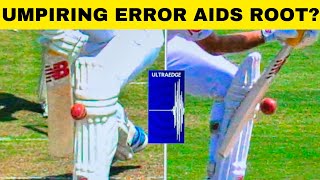 Did 3rd umpire make DRS error by not giving Joe Root out  Sports Today [upl. by Tarttan]