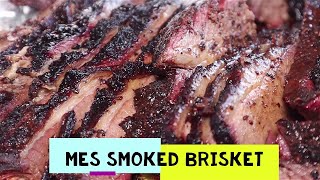 Smoked Brisket  Masterbuilt Electric Smoker [upl. by Yanehc]