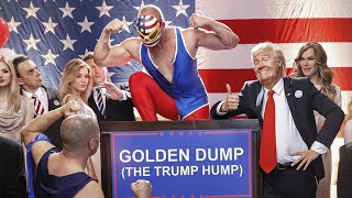 Donald Trump ft Melania Trump  Golden Dump The Trump Hump by Klemen Slakonja [upl. by Luehrmann]