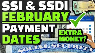 SOCIAL SECURITY STIMULUS CHECK FEBRUARY 2023 SOCIAL SECURITY SSI SSDI PAYMENT SCHEDULE EXTRA MONEY [upl. by Singhal175]