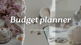 budget planner 1 mois après [upl. by Gilbertine602]