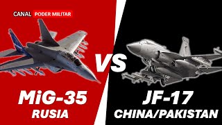 MiG35 vs JF17  Comparación [upl. by Dolph635]