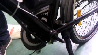 Fitting Pedelec  Pedal Sensor to Bike [upl. by Eladnyl]