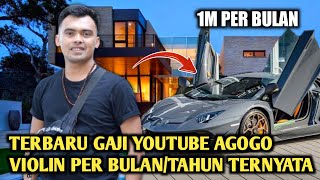 TERNYATA SEGINI PENGHASILAN YOUTUBE  AGOGO VIOLIN [upl. by Bevin]