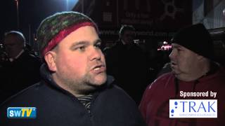 Swindon Town 3  1 Carlisle Fans Postmatch Reaction 30 November 2013 [upl. by Oilicec]