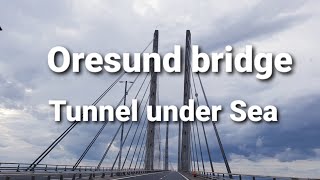 Famous Oresund bridge amp Tunnel under Seapinay in Germany [upl. by Pansie]