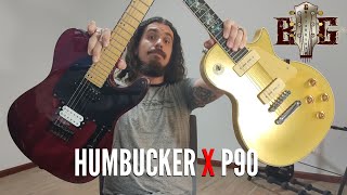 P90 é melhor que Humbucker Captadores de Guitarra [upl. by Nylcsoj]