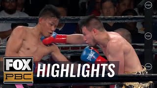 Jhack Tepora grinds out a tough win against Luis Gallegos  HIGHLIGHTS  PBC BOXING [upl. by Miculek]