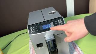 Standby Zeit einstellen Philips Super Automatic Espresso Maschine  Kaffeevollautomat AutoOff DIY [upl. by Cyd]