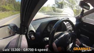 Grannas Racing GR700 magnum transmission swaps  Luis IS300 6speed [upl. by Tarsuss]