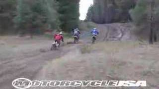 2006 Honda XR650R Dirt Bike Test  MotoUSA [upl. by Hteik163]