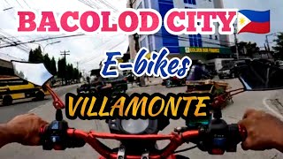 E Bikes in BACOLOD  A ride through Villamonte🇵🇭 [upl. by Gone]