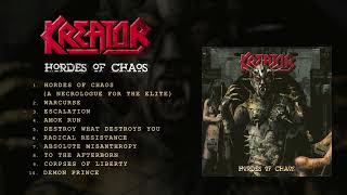 KREATOR  Hordes Of Chaos Remastered Full Album Stream [upl. by Lear]