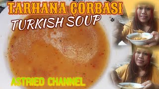 TARHANA SOUP RECIPE  TARHANA ÇORBASI TARIFI HOW TO COOK TARHANA SOUPTARHANA ÇORBASI NASIL YAPILIR [upl. by Nations]