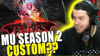 EXISTE MU SEASON 2 CUSTOM CONHEÇA O MU HADES INAUGURAÇÃO [upl. by Nylhsa]