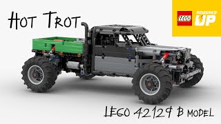 MOC LEGO Technic  Creating the Hot Trot Power Up profile [upl. by Hicks]