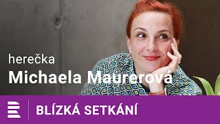 Michaela Maurerová na Dvojce Mám pocit že žiju na šťastné hvězdě Plní se mi všechna přání [upl. by Parrott]