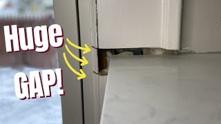 How to Fill Big GAPS in Wood with Wood Filler Guaranteed Fix Large Gaps in Wood DIY [upl. by Muns547]