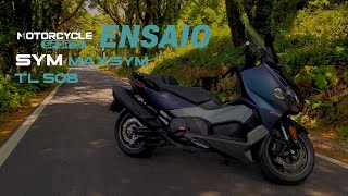 Ensaio SYM MAXSYM TL 508 [upl. by Otrebmal124]