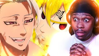 Past Seven Deadly Sins React to MeliodasShort [upl. by Stover222]