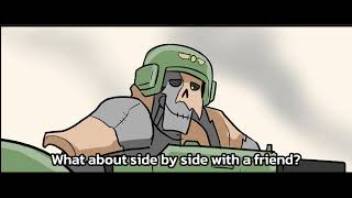 The Emperors finest  Warhammer 40k Comic Dub [upl. by Ellenet]