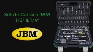 Set Carraca JBM 53011  ESPAÑOL   Ratchet jmb [upl. by Gilbert]