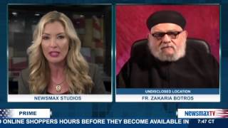 Newsmax Prime  Father Zakaria Botros discusses the plight of Coptic Christians in Egyp [upl. by Drucie]